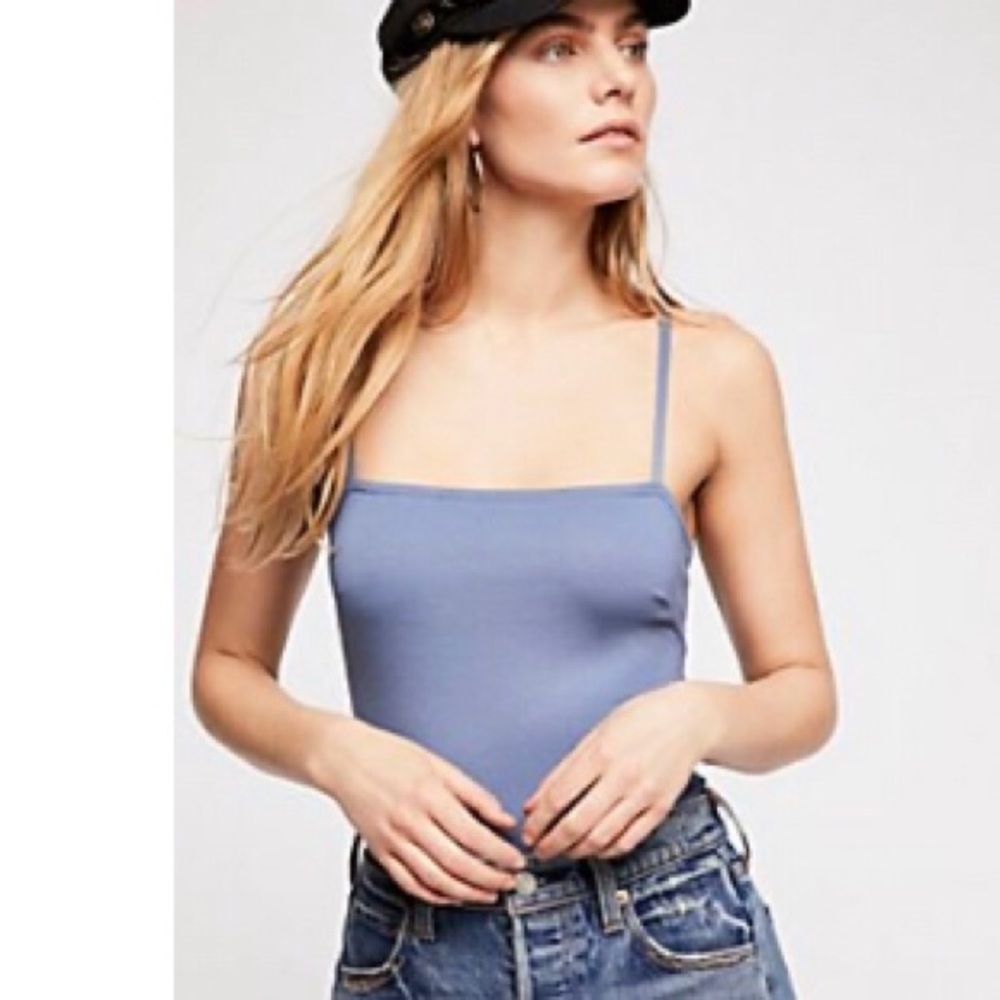 Free People Square Neck Bodysuit